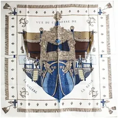 エルメス スカーフ カレ90 VUE DU CARROSSE DE