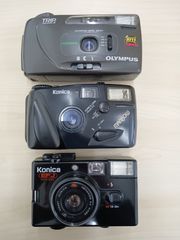 コンパクトフィルムカメラ 3台セット まとめ売り - メルカリ