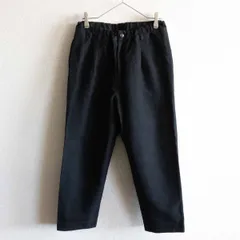 【21年モデル】ARTS&SCIENCE 【EASY PANTS/イージー パンツ】ブラック コットン アーツ＆サイエンス 25020191のサムネイル