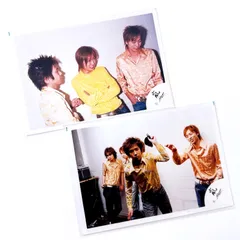 嵐 公式写真 2枚【A05】激レア 昔 嵐ロゴ 旧ロゴ 二宮和也 相葉雅紀 櫻井翔