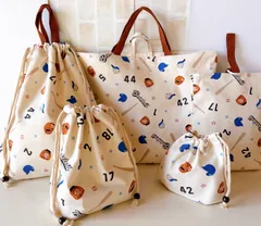 【匿名配送】ハンドメイド入園入学5点セット NO.289 ベースボール柄