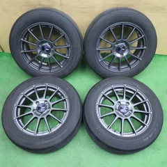 バリ溝！23年！8.5分★205/60R16 グッドイヤー EfficientGrip ENKEI PF03 エンケイ 16インチ PCD114.3/5H★6030903NKノのサムネイル