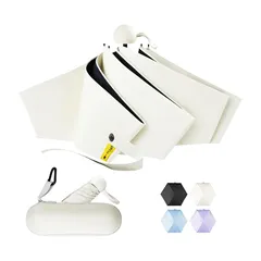 Lilac 日傘 折りたたみ傘 軽量 晴雨兼用 コンパクト 215~220g 日傘 uvカット 100 遮光 折り畳み 完全遮光 紫外線遮断 99.99%uvカット 耐風撥水 携帯便利 レディース メンズ 母の日 父の日 1