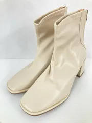 ブーツ 37 アイボリー