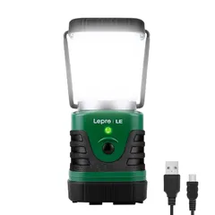 Lepro ランタン LEDランタン キャンプランタン USB充電式【ランタンとパワーバンク一台二役/超高輝度 1000ルーメン/昼光色・昼白色・電球色切替/4つ点灯モード/無段階調光調色/防滴仕様】ソロキャンプ アウトドア キャンプ 登山 夜釣り 防災  0