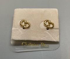 3155 極美品✨Dior ピアス CD ロゴ 希少 刻印 - メルカリ