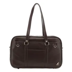 [カンゴール] ボストンバッグ A4 250-1010 スクールバック 通学鞄 おしゃれ 通学 【29】 チョコ/ベージュ 0