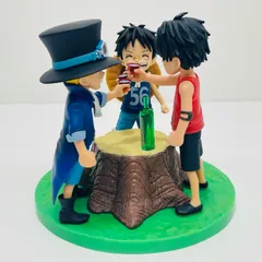 【飾磨店】 中古 A賞RevibleMoment-エース＆サボ＆ルフィ-「ドラマティックメモリーズ/一番くじワンピース」