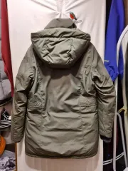 Columbia (コロンビア) カーキ色 フード ダウン アウター