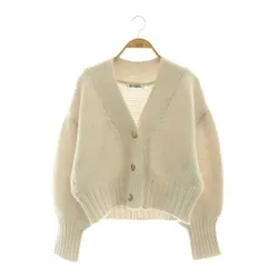 スナイデル SNIDEL Sustainableローゲージカーディガン ニット F アイボリー /DF ■OS ■SH