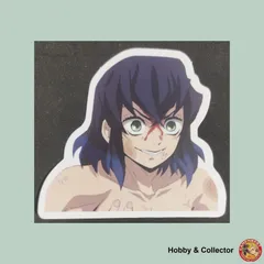 嘴平伊之助 防水ステッカー 鬼滅の刃 ( #3530 )
