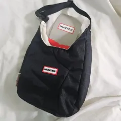 ハンター U ホーボーバッグ ブラック ハンター ミニバッグ