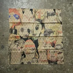 Vivienne Westwood パペット柄 大判ハンカチ ヴィヴィアンウエストウッド