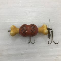 道楽 チンチントップウォータープラグ レッド 唐草模様 - メルカリ