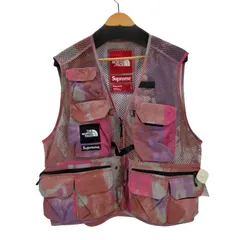 シュプリーム Supreme 20SS TNF Cargo Vest タイダイ 総柄 コラボ カーゴ ベスト メンズ import：L 