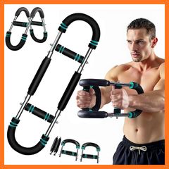 【新品】 XLMABZ 腕のトレーナー、30KG-50KG 調節可能なの練習装置、筋トレ器具 アームバー 胸筋トレーニング器具 筋トレ器具自宅 エキスパンダー 運動器具 筋トレグッズ 大胸筋 腹筋 上腕二頭筋 広背筋 背筋 0