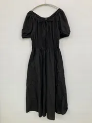 UNIQLO ユニクロ ワンピース M ブラック 無地