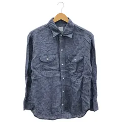 BOYS MARKET リネンLSシャツ ネイビー L