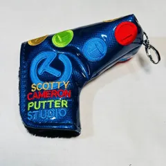 スコッティキャメロン　パターカバー　サファイアブルー　フッククリップ付き　検索スコッチキャメロンパターカバー