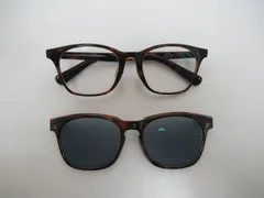 JINS×snow peak　ジンズ×スノーピーク　URF-23S-015　２WAY　メガネ　サングラス　メンズ  レディース　ユニセックス　度なし　中古　used　人気　即購入大歓迎　K400