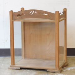 茶道具 風炉先 屏風 捻梅透かし 赤杉 胡麻竹 組立 時代物 - メルカリ