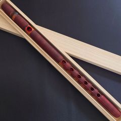 龍笛】新古管 煤竹 本漆 籐巻 弁柄色 桐箱付き／雅楽／神楽 - メルカリ