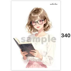 オリジナル人物ステッカー【340】