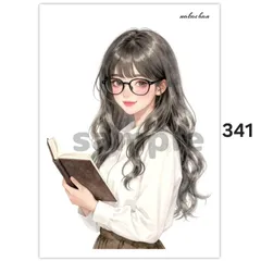 オリジナル人物ステッカー【341】