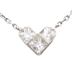 STAR JEWELRY スタージュエリー ミステリアスハート ダイヤ ダイヤモンド 0.28ct ネックレス Pt950 プラチナ ペンダント MYSTERIOUS HEART ハート ジュエリー 4803