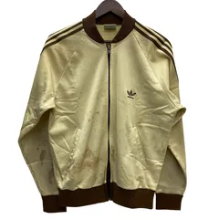 アディダス adidas 70's 80's USA製 ATP トラックジャケット ジャージ ブラウン Mサイズ 201MT-5489 VB