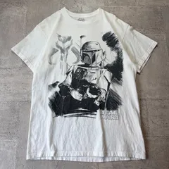 O-386 STARWARS スターウォーズ ボバフェット グラフィックプリントTシャツ サイズM