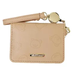 【新品】 マリモクラフト リラックマ オープンパスケース ブラウン ICカード対応 定期入れ クリア窓付き カードホルダー 公式キャラクターグッズ 0