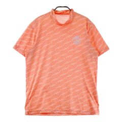G/FORE モックネック 半袖シャツ ピンク 総柄 M ゴルフ - メルカリ