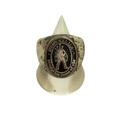 ステューシー Stussy KOSTAS SEREMETIS Revolution Crow Ring メンズ  17号のサムネイル