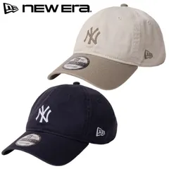 新品 NEWERA ニューエラ 正規品 キャップ ニューヨーク ヤンキース NY MLB CAP 帽子 9TWENTY チェーンステッチ ロゴ 刺繍ユニセックス メンズ レディース アイボリー ネイビー 14668016 14668017 M/L