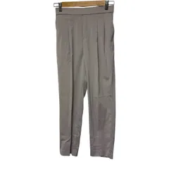  GLOBAL WORK ウツクシルエットDRYテーパードパンツ グレージュ Mサイズ レディース【B102】