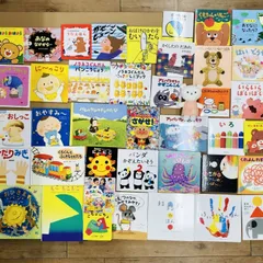 ◆[F]絵本まとめ売り 40冊｜赤ちゃん向け定番厳選｜しかけ絵本｜ボードブック多数｜美品中心