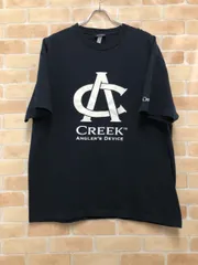【中古】 Creek クリーク Anglers Device TEE ネイビー XL 111428367