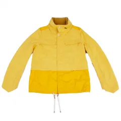 ジュンヤワタナベマン コムデギャルソンJUNYA WATANABE MAN COMME des GARCONS カモ切替ナイロンタフタマウンテンジャケット 黄Lのサムネイル