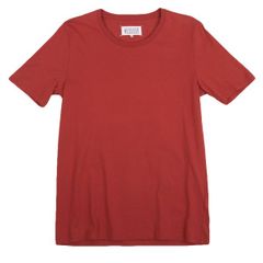 Maison Margiela Tシャツ クルーネック 切り替え レッド系 48 - メルカリ
