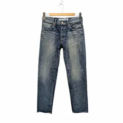 Tu es mon TRESOR トゥ・エ・モン・トレゾア ストレート デニムパンツ ボタンフライ ジーンズ 赤耳 サイズ 1のサムネイル