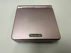 【中古品】Nintendo 任天堂  ゲームボーイアドバンス SP AGS-001 ピンク　ロゼ　I-0.9