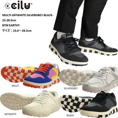 ccilu チル スニーカー メンズ レディース おしゃれ かわいい ブランド 履きやすい エコファイバー 軽量 消臭 吸湿 速乾 BTM EARTHY【お取り寄せ】BLACKのサムネイル