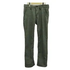 エドウィン EDWIN XV KHAKI トラウザーパンツ 裏起毛 ストレッチ 千鳥格子 千鳥柄 S 黒 ブラック /XZ ■GY58のサムネイル