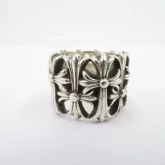 【瀬戸大橋店】 中古 CHROME HEARTS | クロムハーツ リング・指輪 セメタリークロスリング サイズ：約25号 シルバー 【134】のサムネイル
