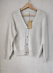 新品 ハイクオリティ ベイビー アルパカ ウール カーディガン