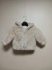 ZARA ザラ キッズ フード ファー ジャケット アウター 80