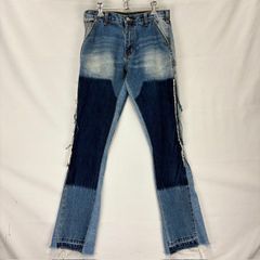mnml ミニマル B355 FLARE DENIM 再構築 フレアデニム - メルカリ