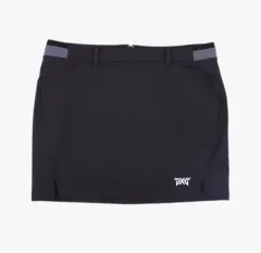 正規品 PXG ゴルフ ミニ キュロット スカート ブラック XXS