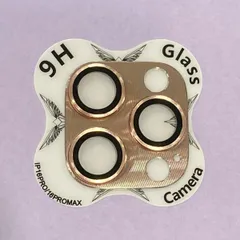 iPhone16Pro/16ProMax　カメラレンズカバー　ピンク　cam-859【M】